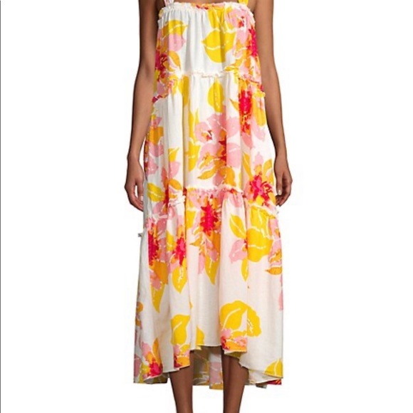 NWT Free People Moonshine Midi Dress - Picture 3 of 9